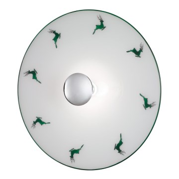 Kolarz A1353.61.XL.5.G.100 - Iluminação de parede NONNA 1xE27/100W/230V veado verde