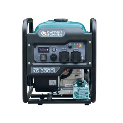 Könner & Söhnen 12111 - Gerador elétrico com inversor KS 3300i 3300W