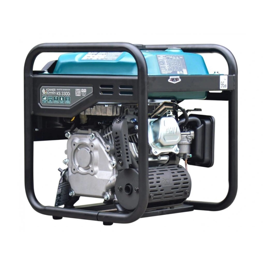 Könner & Söhnen 12111 - Gerador elétrico com inversor KS 3300i 3300W