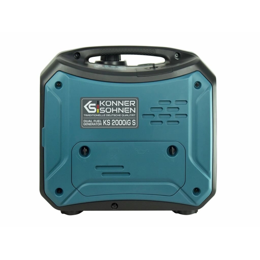 Könner & Söhnen KS7869 - Gerador elétrico com inversor a gás e a gasolina KS 2000iG S 2000W