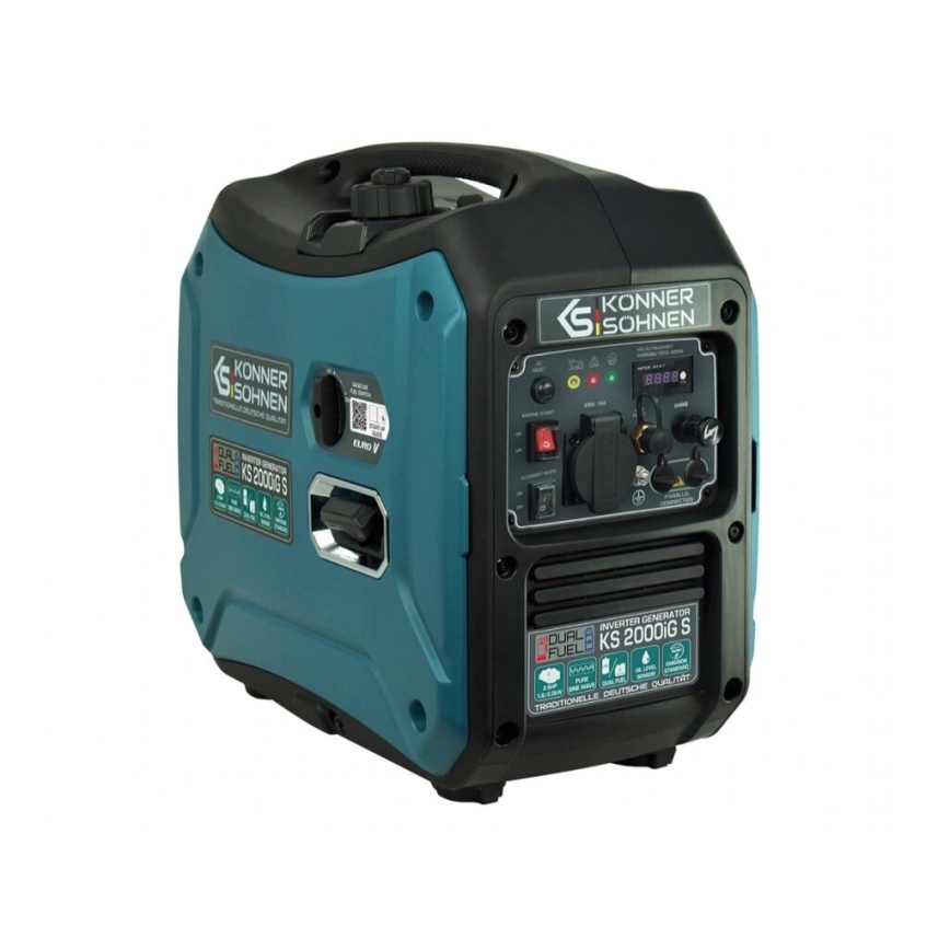 Könner & Söhnen KS7869 - Gerador inverter a gás e gasolinaKS 2000iG S 2000W