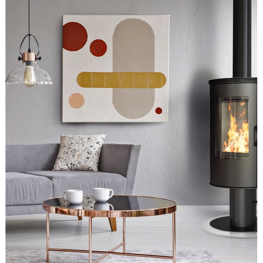 Kratki - Lareira de aço 8kW 150mm