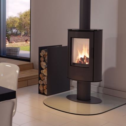 Kratki - Lareira de aço 8kW 150mm