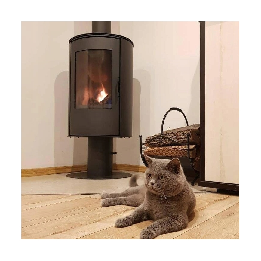 Kratki - Lareira de aço 8kW 150mm