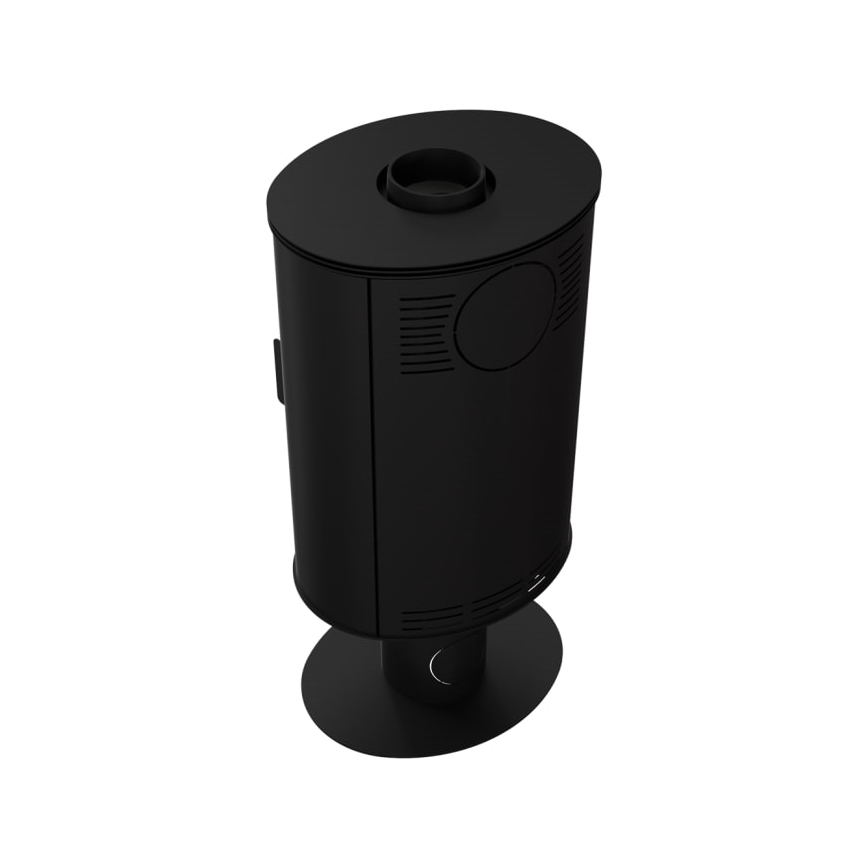 Kratki - Lareira de aço 8kW 150mm
