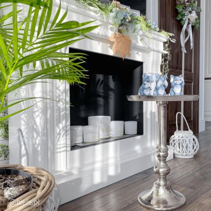 Kratki - Lareira BIO 97,9x115 cm 3kW branco