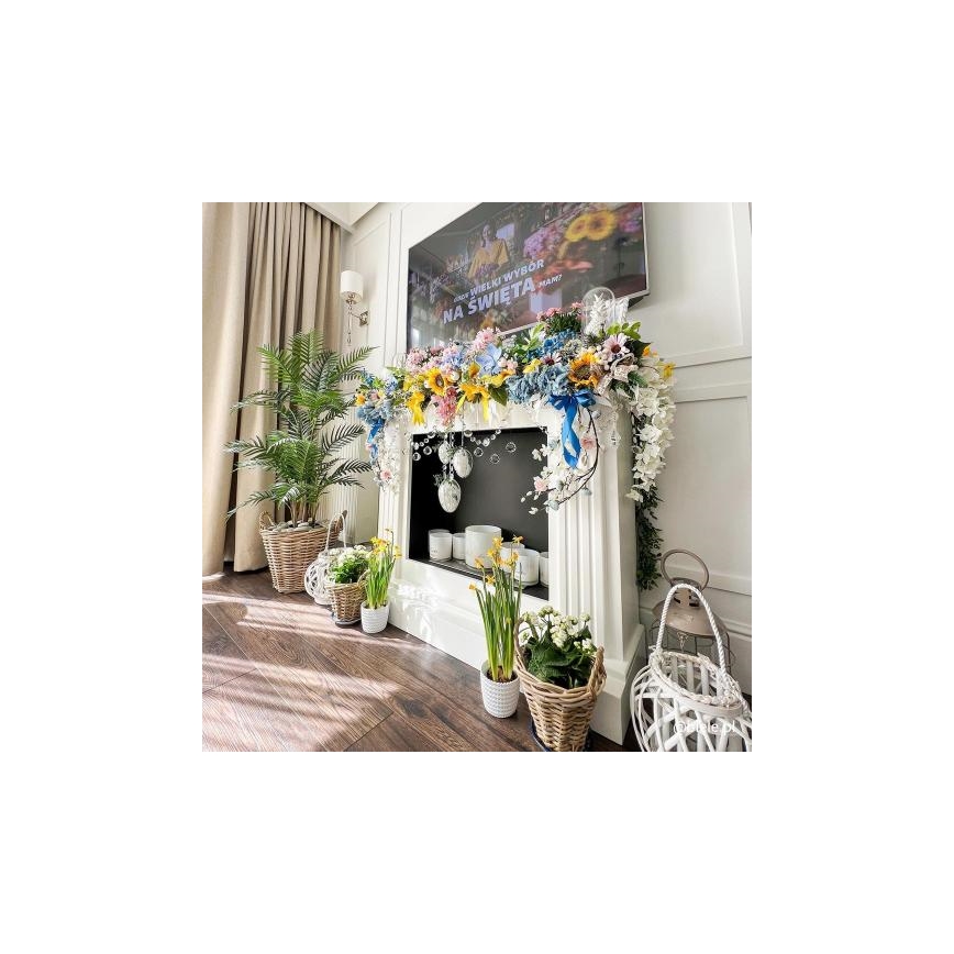 Kratki - Lareira BIO 97,9x115 cm 3kW branco