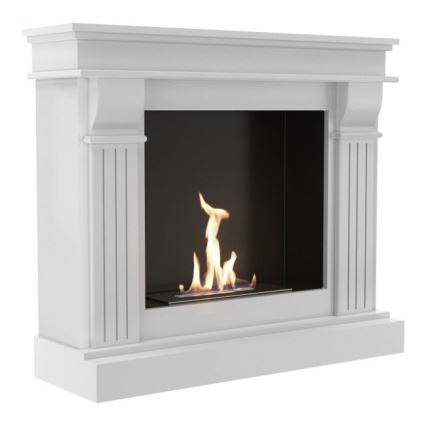 Kratki - Lareira BIO 97,9x115 cm 3kW branco