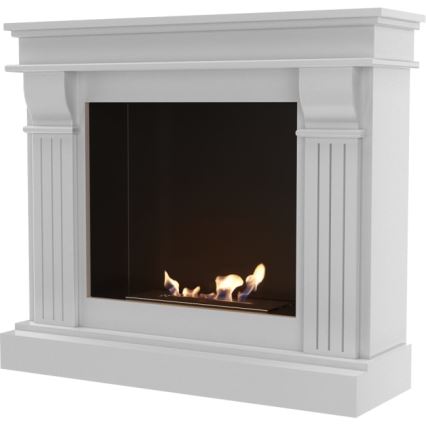 Kratki - Lareira BIO 97,9x115 cm 3kW branco