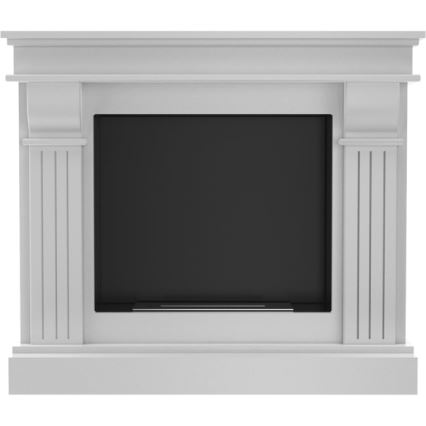 Kratki - Lareira BIO 97,9x115 cm 3kW branco