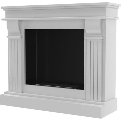 Kratki - Lareira BIO 97,9x115 cm 3kW branco