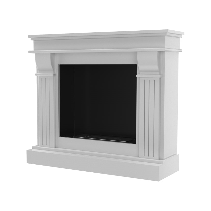 Kratki - Lareira BIO 97,9x115 cm 3kW branco