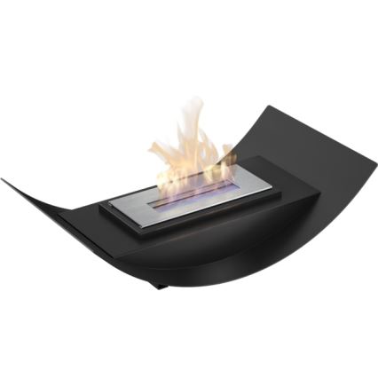 Kratki - Lareira BIO 12,4x47 cm 1kW preto