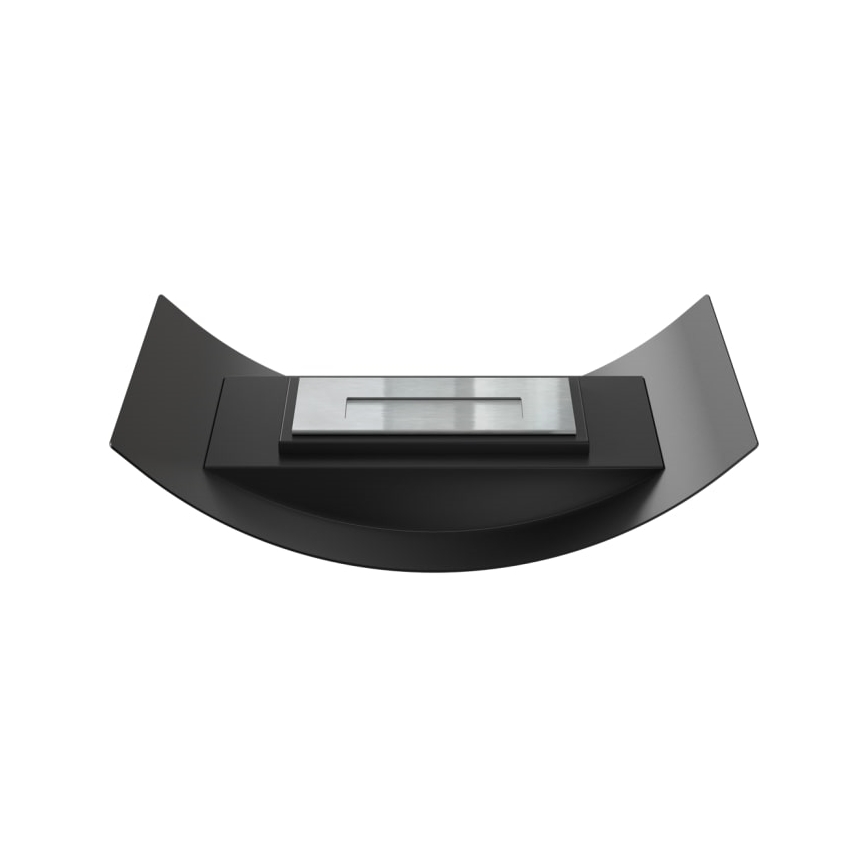Kratki - Lareira BIO 12,4x47 cm 1kW preto