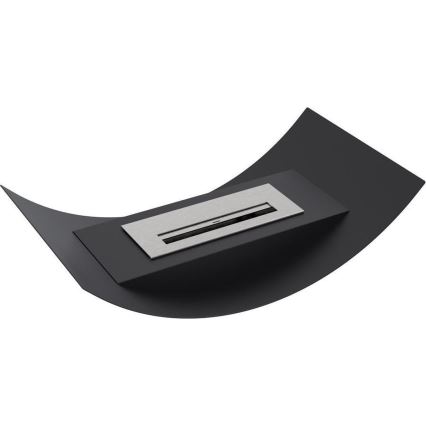 Kratki - Lareira BIO 12,4x47 cm 1kW preto