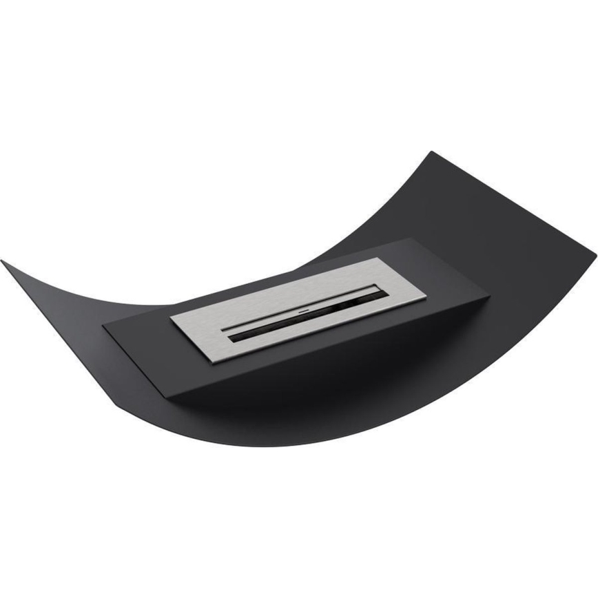 Kratki - Lareira BIO 12,4x47 cm 1kW preto