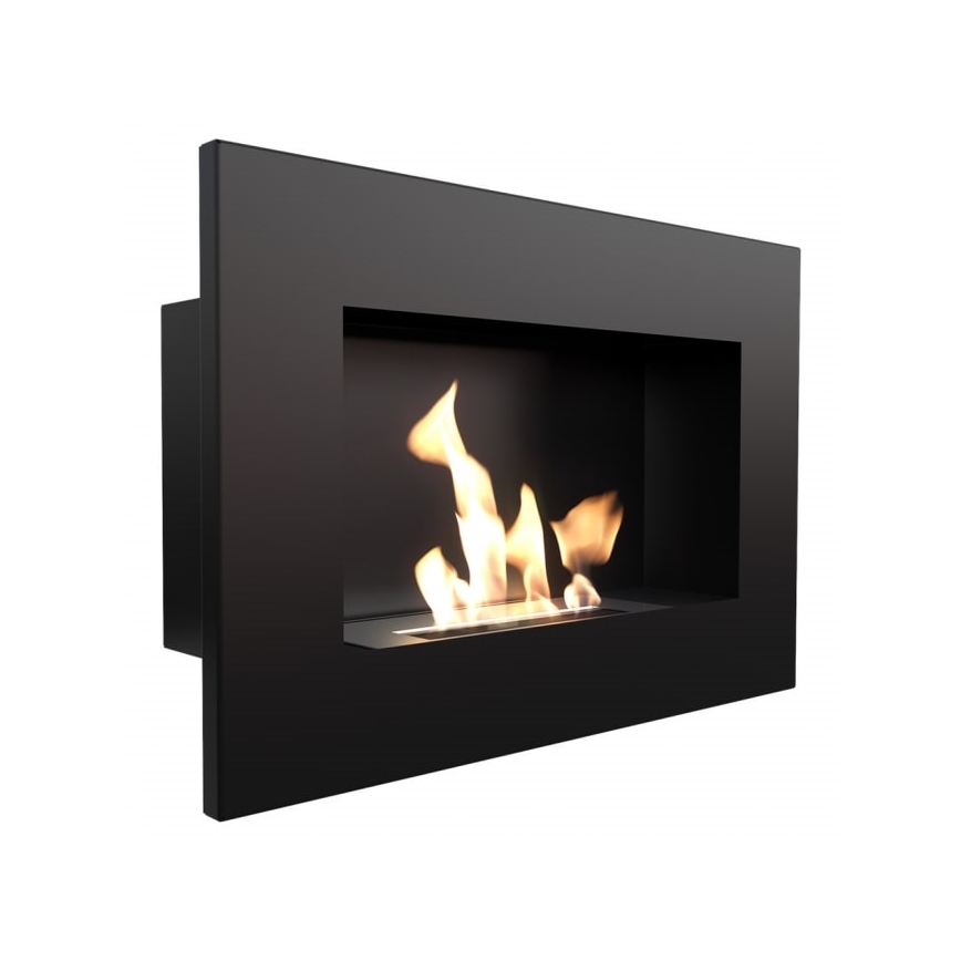 Kratki - Lareira incorporada BIO 40x60 cm 2kW preto