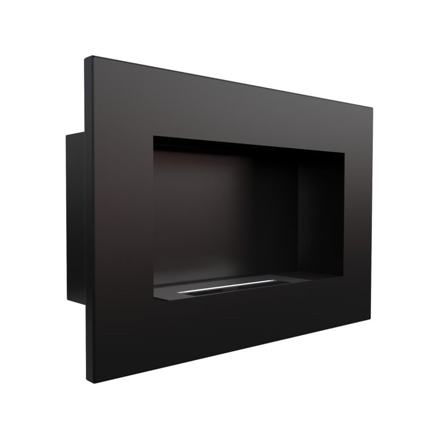Kratki - Lareira incorporada BIO 40x60 cm 2kW preto