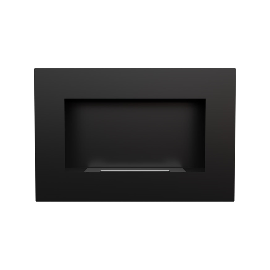 Kratki - Lareira incorporada BIO 40x60 cm 2kW preto