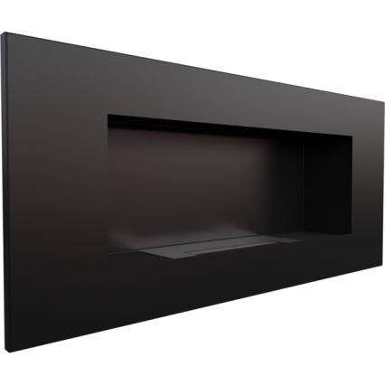 Kratki - Lareira incorporada BIO 40x90 cm 2kW preto