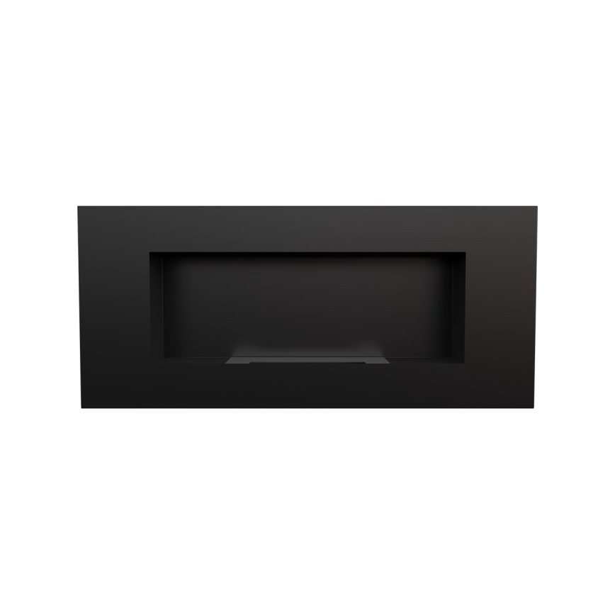 Kratki - Lareira incorporada BIO 40x90 cm 2kW preto