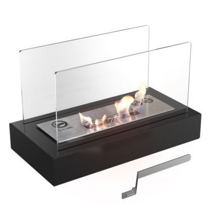 Kratki - Lareira BIO 21,8x35,4 cm 1kW preto