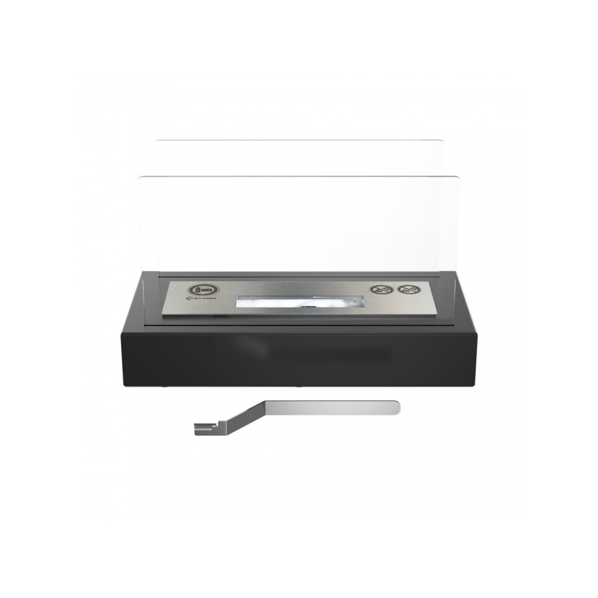 Kratki - Lareira BIO 21,8x35,4 cm 1kW preto