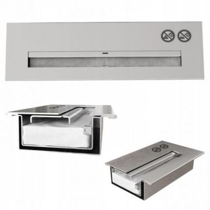 Kratki - Lareira BIO 40,2x70 cm 2kW branco