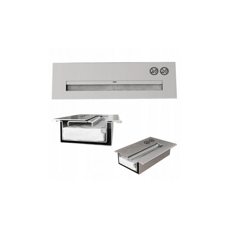 Kratki - Lareira BIO 40,2x70 cm 2kW branco