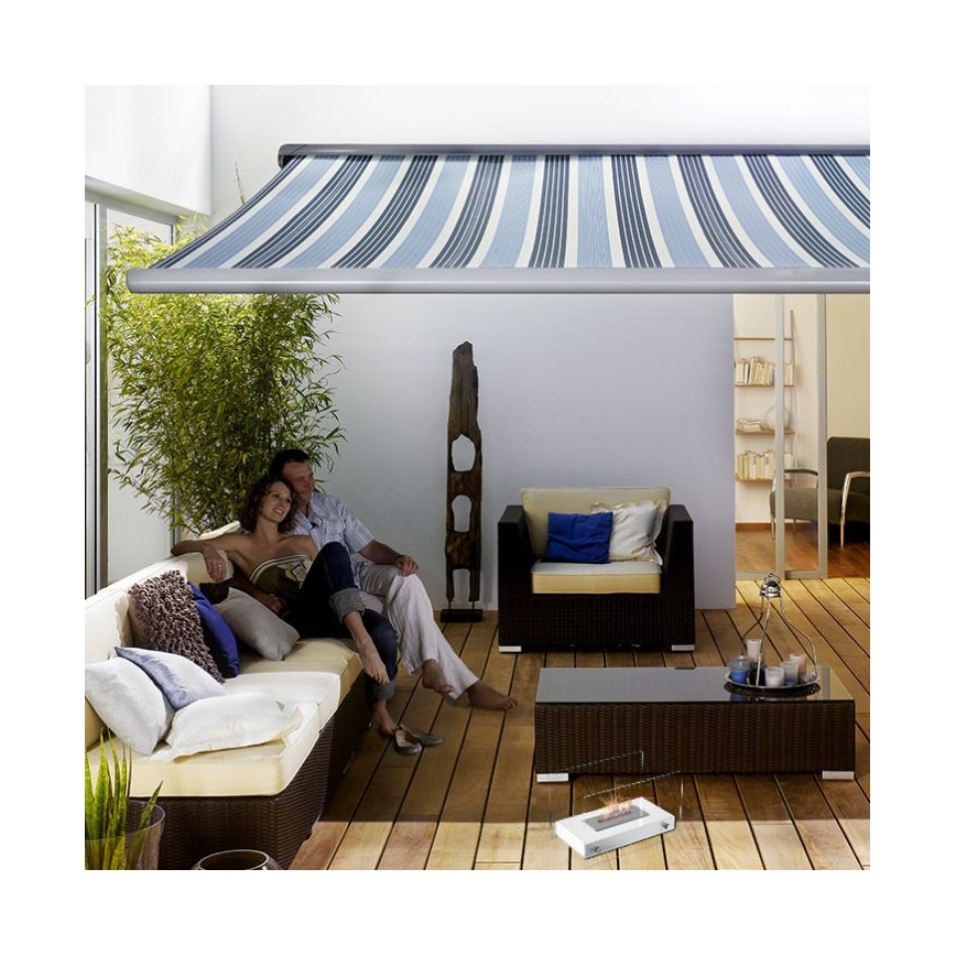 Kratki - Lareira BIO 25,2x39cm 1kW branco