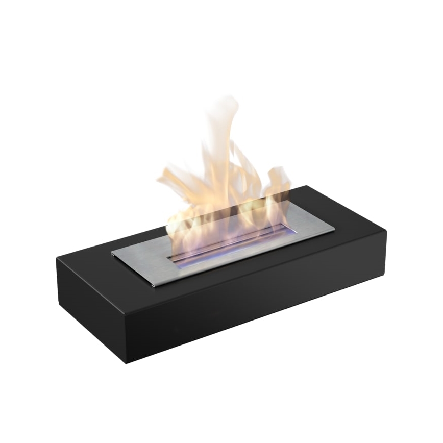 Kratki - Lareira BIO 8,5x49 cm 2,5kW preto