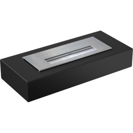 Kratki - Lareira BIO 8,5x49 cm 2,5kW preto