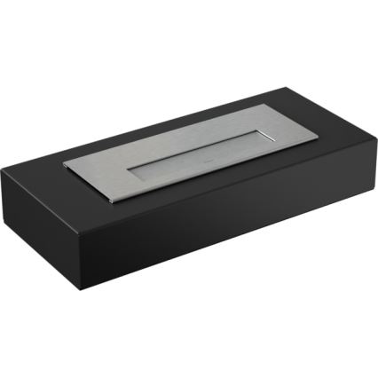 Kratki - Lareira BIO 8,5x49 cm 2,5kW preto