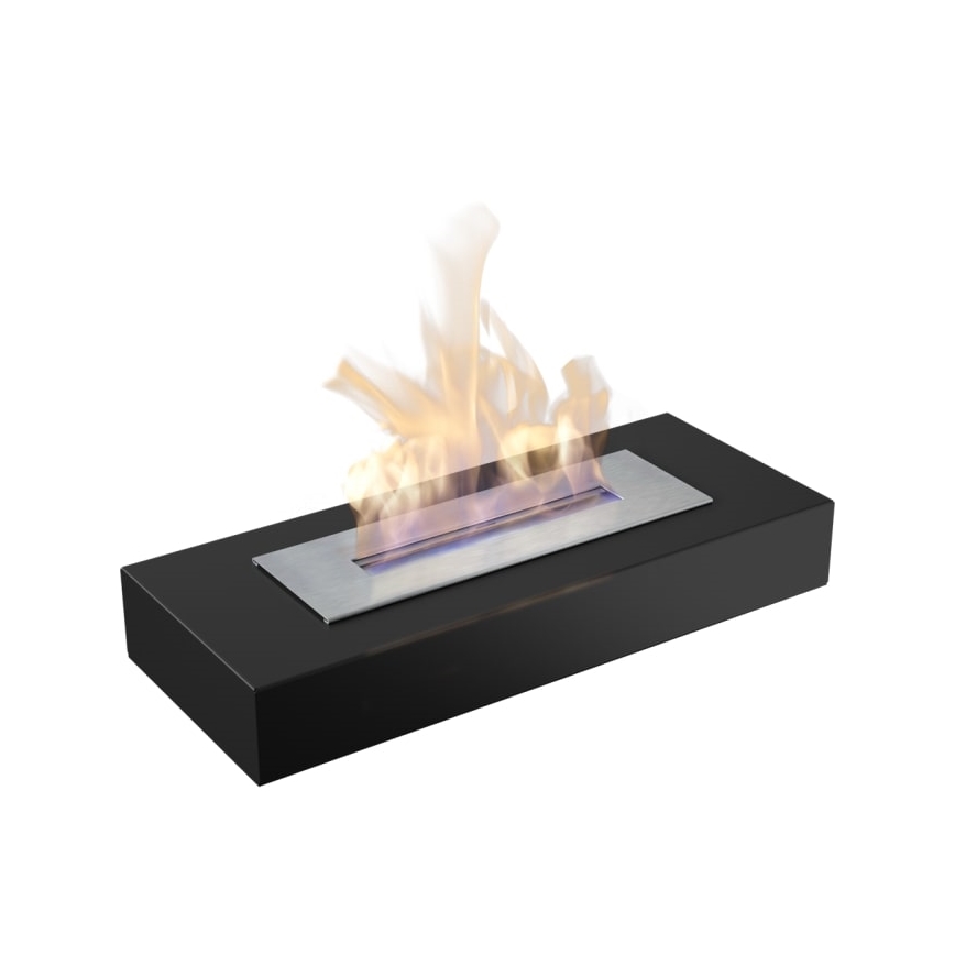 Kratki - Lareira BIO 10x67 cm 3kW preto