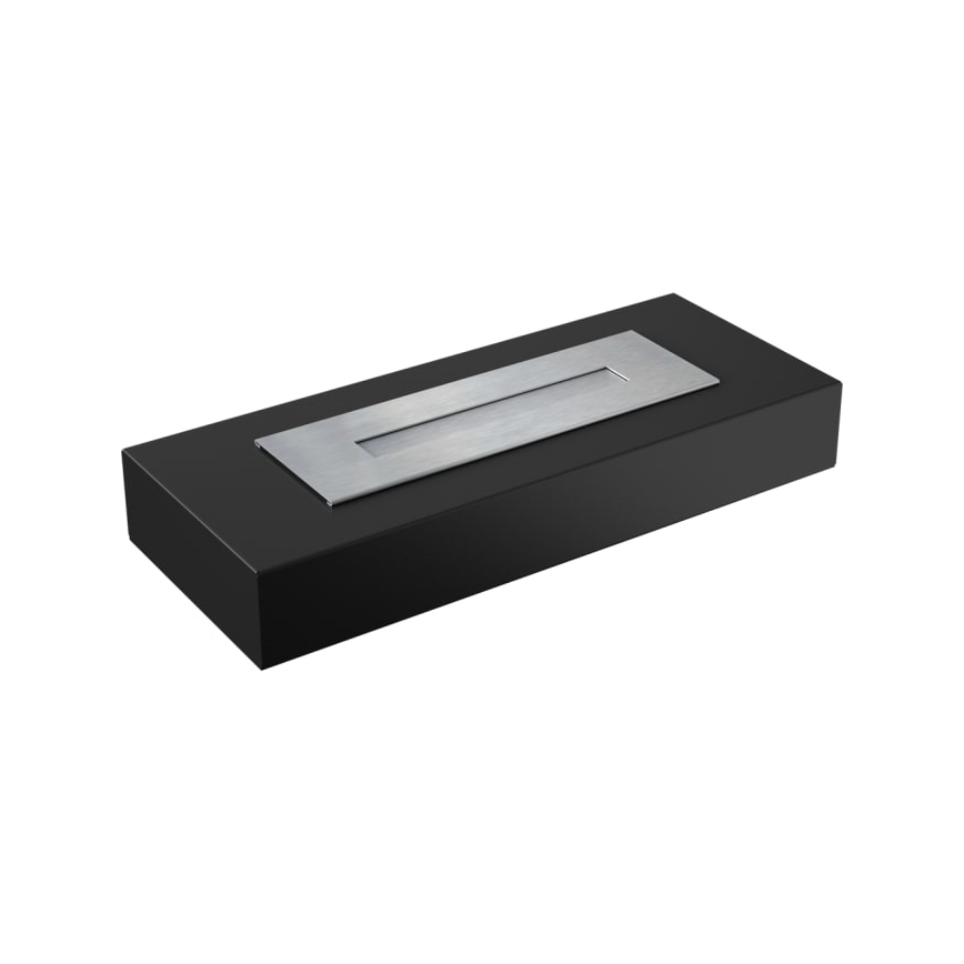Kratki - Lareira BIO 10x67 cm 3kW preto