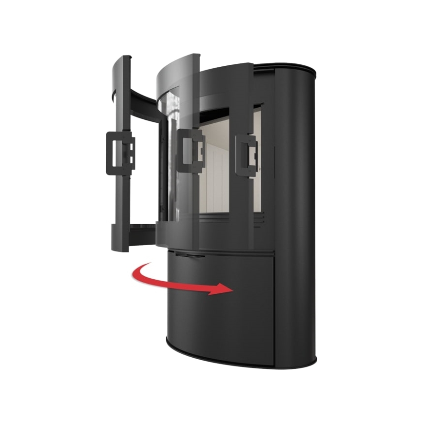 Kratki - Lareira de aço 10kW 150mm