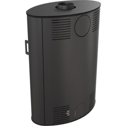 Kratki - Lareira de aço 10kW 150mm