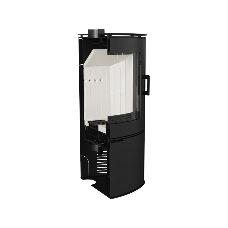 Kratki - Lareira de aço 10kW 150mm