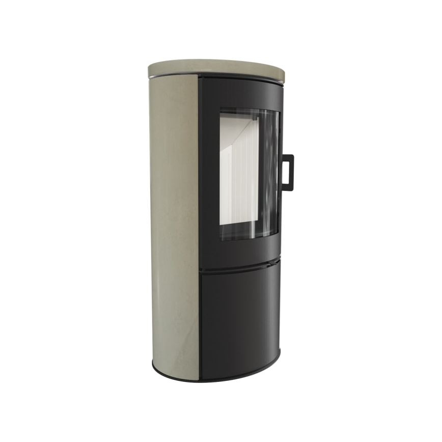 Kratki - Lareira de aço 8kW 150mm