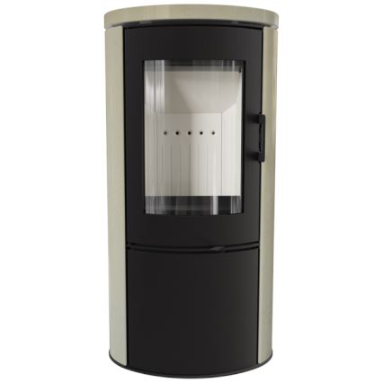 Kratki - Lareira de aço 8kW 150mm