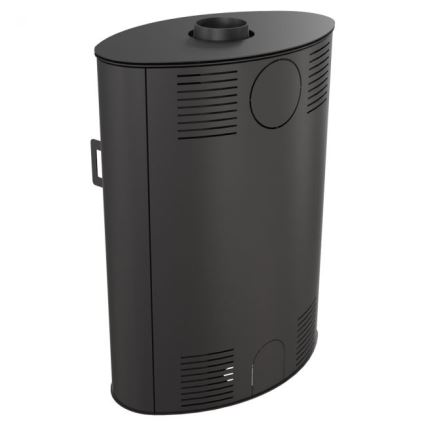 Kratki - Lareira de aço 8kW 150mm