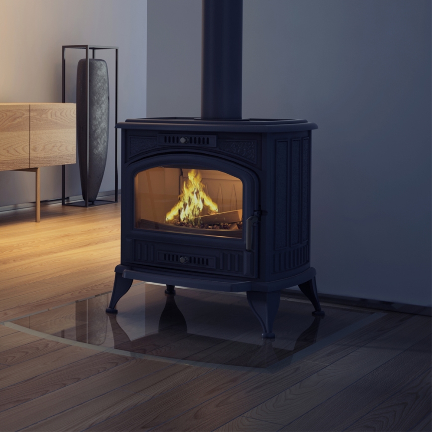 Kratki - Lareira de ferro fundido 8kW 150mm