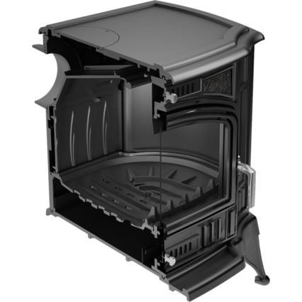 Kratki - Lareira de ferro fundido 10kW 150mm