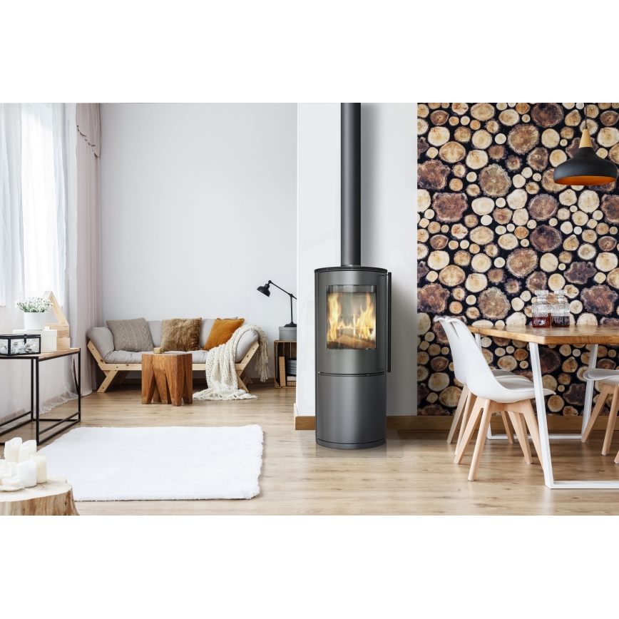 Kratki - Lareira em aço 9kW 150mm