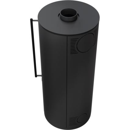 Kratki - Lareira em aço 9kW 150mm
