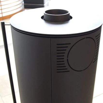 Kratki - Lareira em aço 9kW 150mm