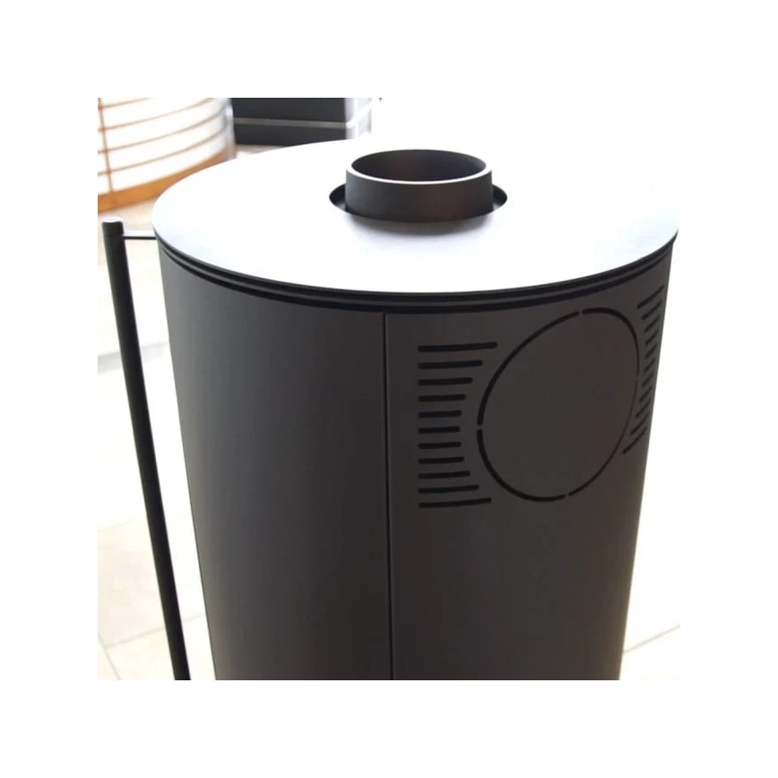 Kratki - Lareira em aço 9kW 150mm