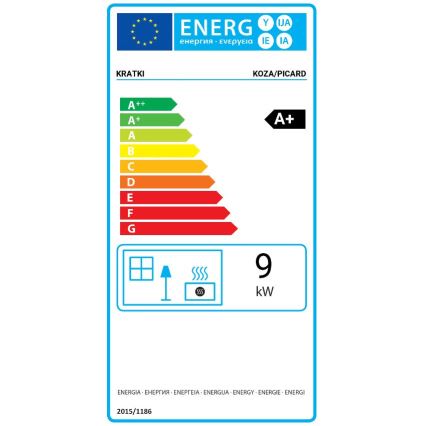 Kratki - Lareira em aço 9kW 150mm