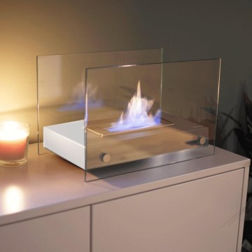 Kratki - Lareira BIO 25,2x39cm 1kW branco