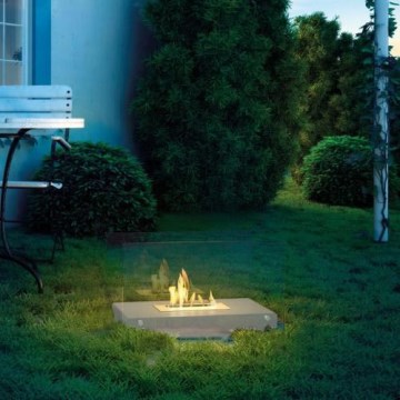 Kratki - Lareira BIO 40,2x70 cm 2kW branco